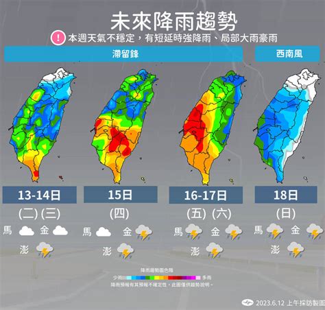 會下雨到什麼時候|一週天氣／雨要下到何時1圖看清楚！低溫探13度、下週又有東北。